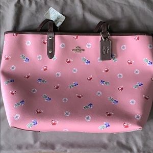 BNWT COACH x DISNEY “PINK GEM” TOTE BAG
